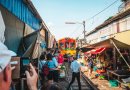 ตลาดร่มหุบ ตลาดที่น่าหวาดเสียวที่สุดในโลก UNSEEN THAILAND