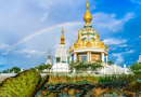 สักการะองค์เจดีย์โลกธาตุทั้ง  3 แฝงหลักคติธรรมที่วัดทุ่งเศรษฐีขอนแก่น